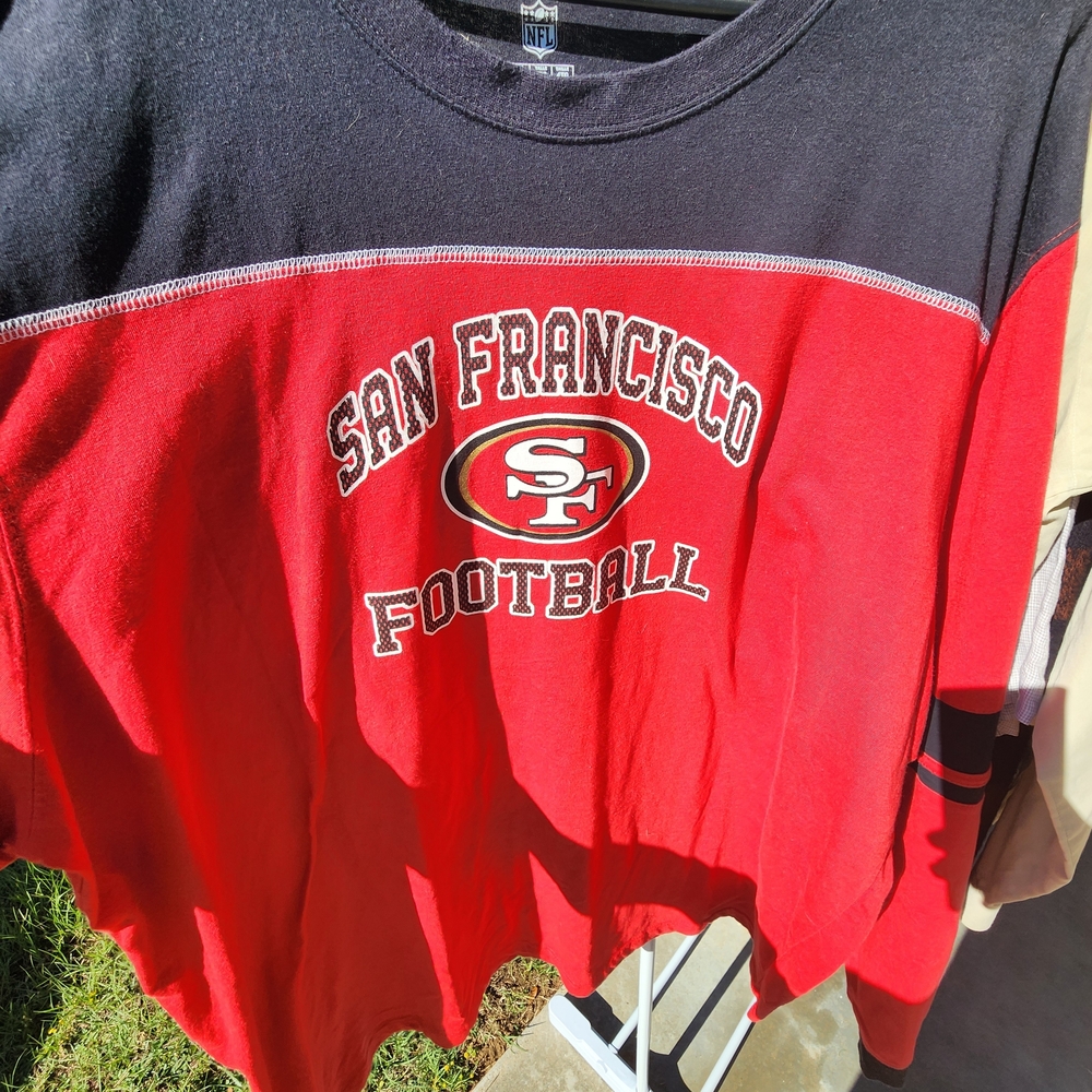 NFL San Francisco Kids Sweatshirt - Red and Black